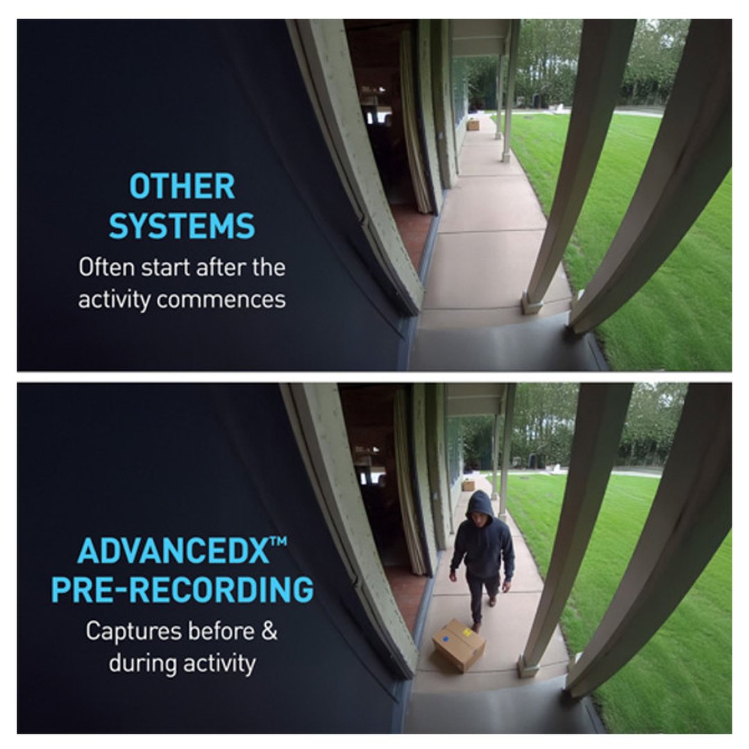 Swann AdvancedX™ Wired NVR Security System with 24/7 Recording SWNVK-8ADVANX4D