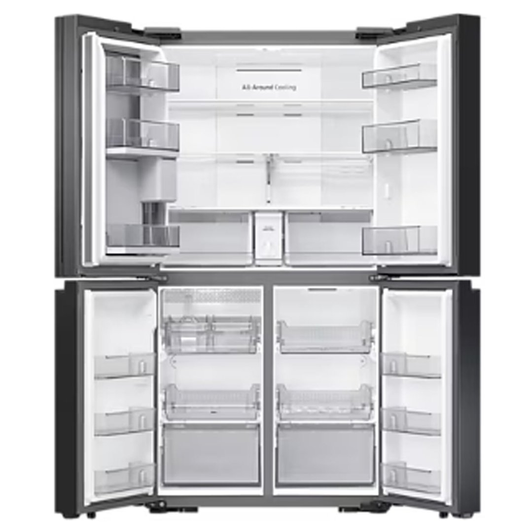 Samsung 648L BESPOKE Cotta White French Door Refrigerator with Internal Beverage Centre™ SRFX7600W
