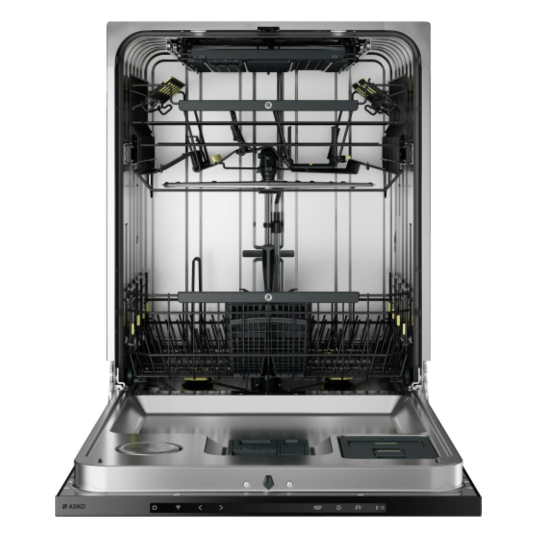ASKO 60cm Style Built-in Dishwasher Black Steel DBI766IQXXLBS
