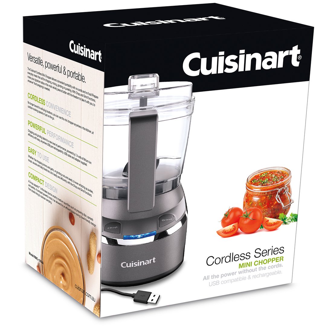 Cuisinart Cordless Mini Chopper RMC-100XA
