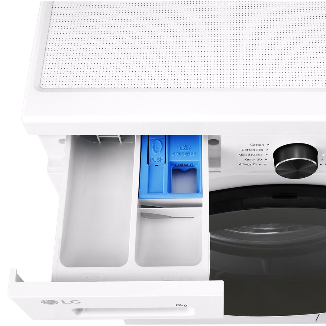 LG 8kg Series 1 Front Load Washing Machine WV1-1208W