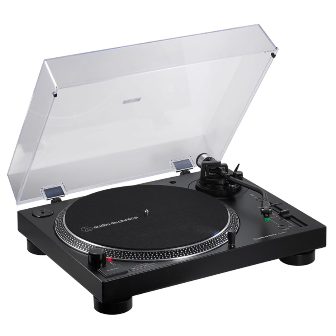 Audio-Technica Analog, Wireless & USB Direct-Drive Turntable ATLP120XBTUSBBK