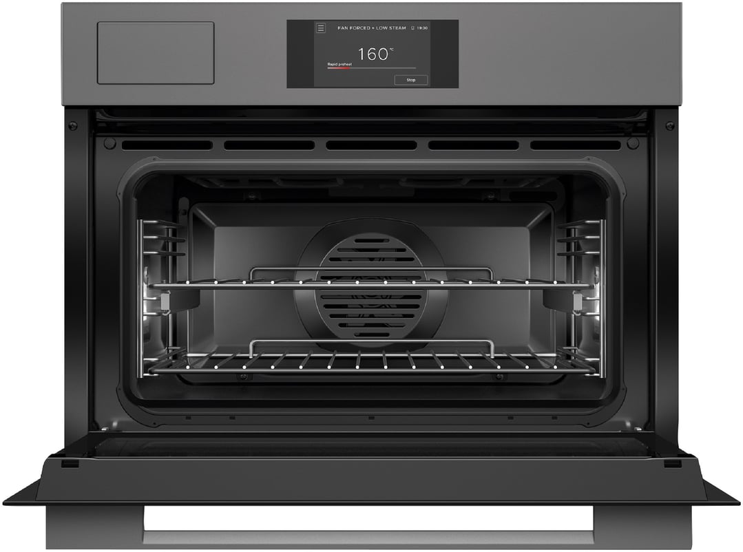 Fisher & Paykel 60cm Minimal Compact Combi-Steam Oven, Grey OS60NAMVTG5