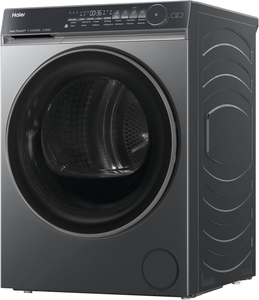 Haier 9kg 500 Series Dark Heat Pump Dryer HDHP90NB1