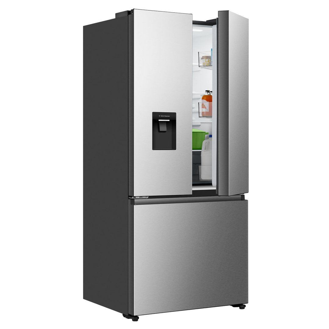 Hisense 544L PureFlex French Door Fridge - Silver HRFD537SW