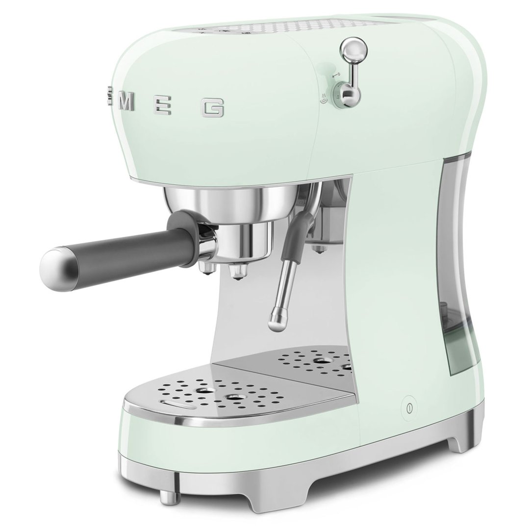 Smeg 50's Retro Style Espresso Pastel Green ECF02PGAU Buy Online
