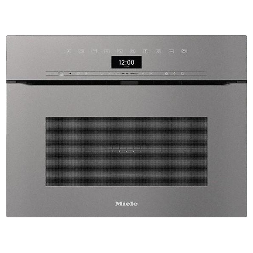Miele 45cm Handleless Speed Oven with 3in1 Microwave, Oven and Combination Modes Graphite Grey H7440BMXGRGR