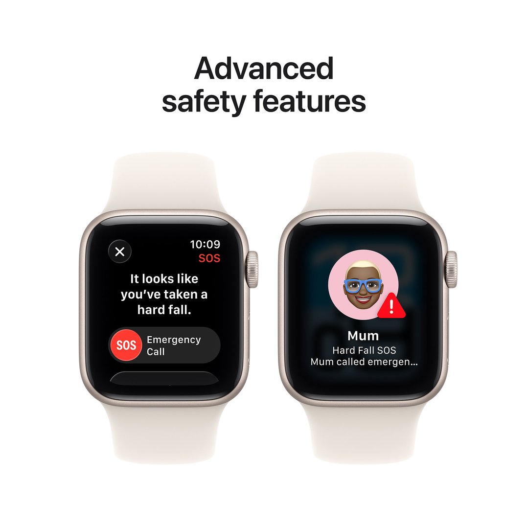 Apple Watch SE 3 40mm Starlight Aluminium Case GPS + Cellular Sport Band (M/L) MEP74X/A