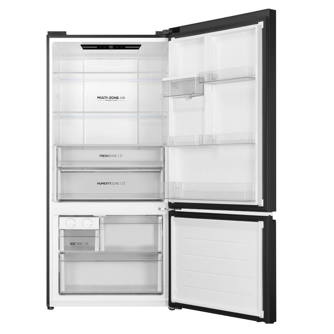 Haier 514L 500 Series Refrigerator Bottom Freezer, Water Black HRF510BHC