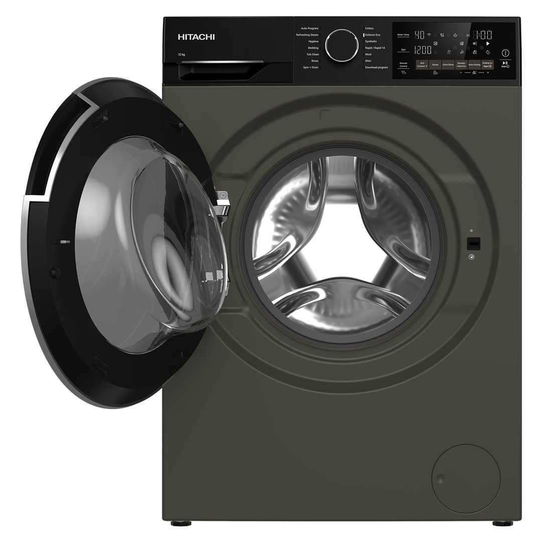 Hitachi 12KG Front Load Auto Dose Washer BD-120XKVEADM1