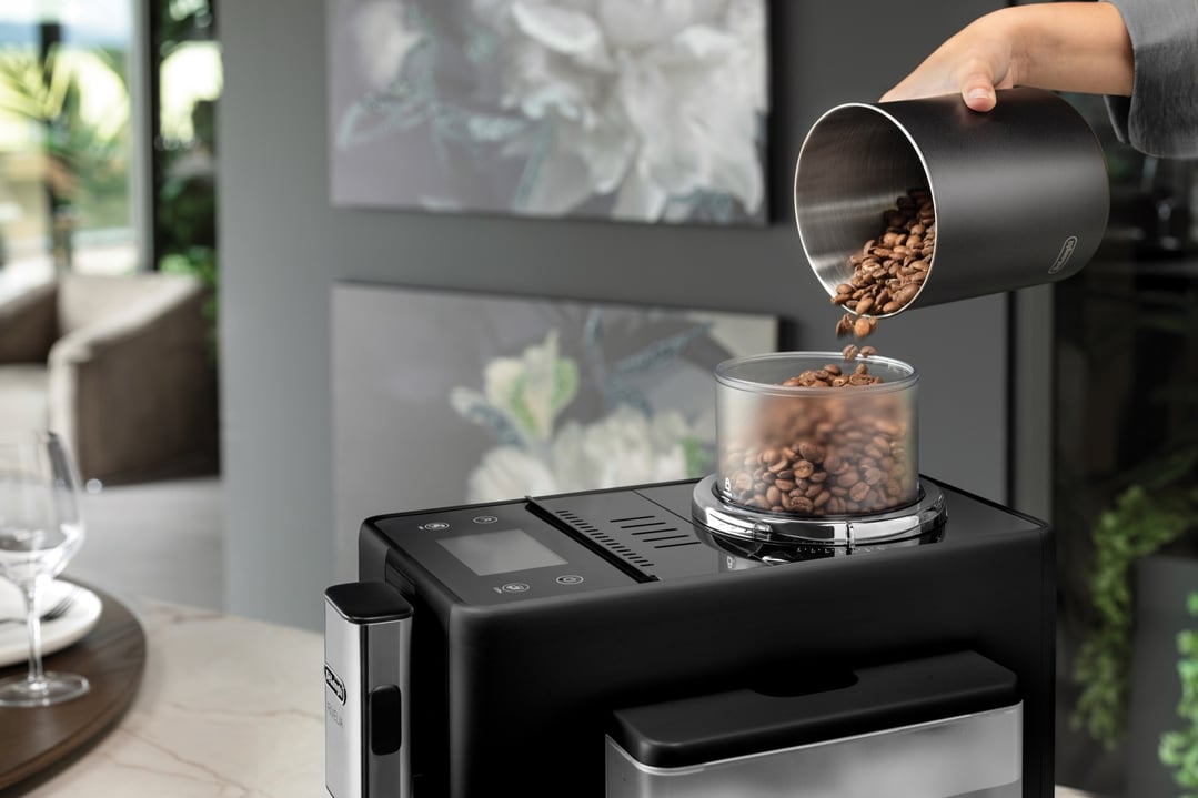 Delonghi Rivelia (Onyx Black) Fully Automatic Coffee Machine EXAM44055B