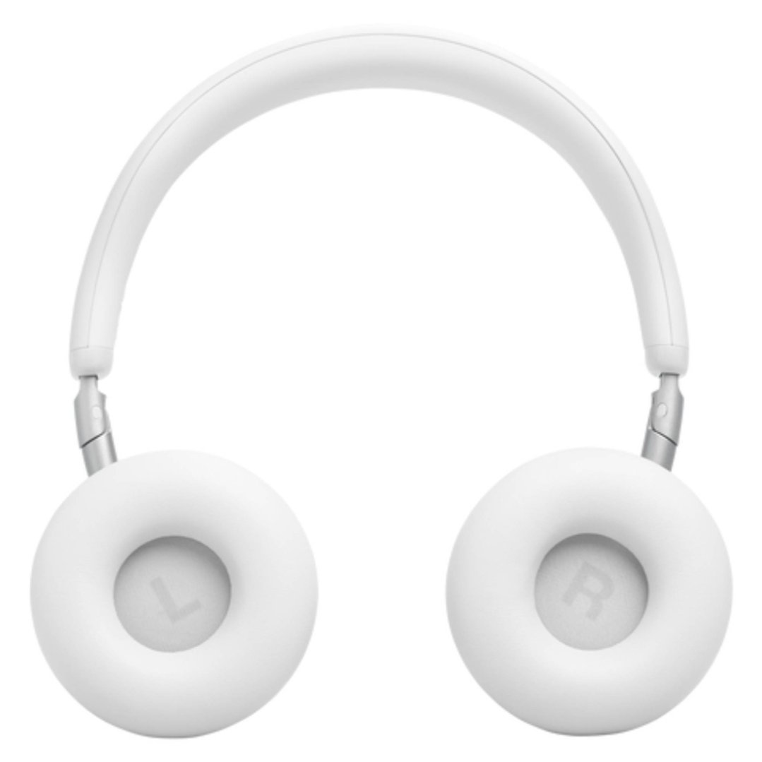 JBL Live 680 On-Ear BT Noise Cancelling Headphones - White JBLLIVE680NCWHT