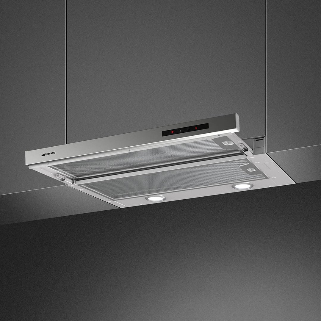 Smeg 60cm Slideout Rangehood STH650X