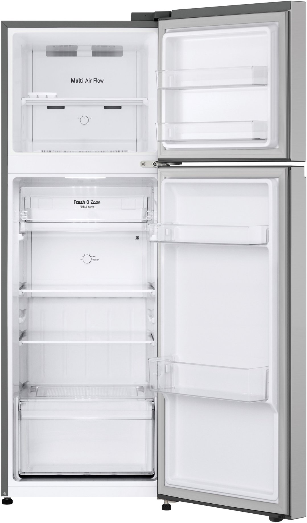 LG 243L Top Mount Refrigerator Stainless Steel GT-1SI