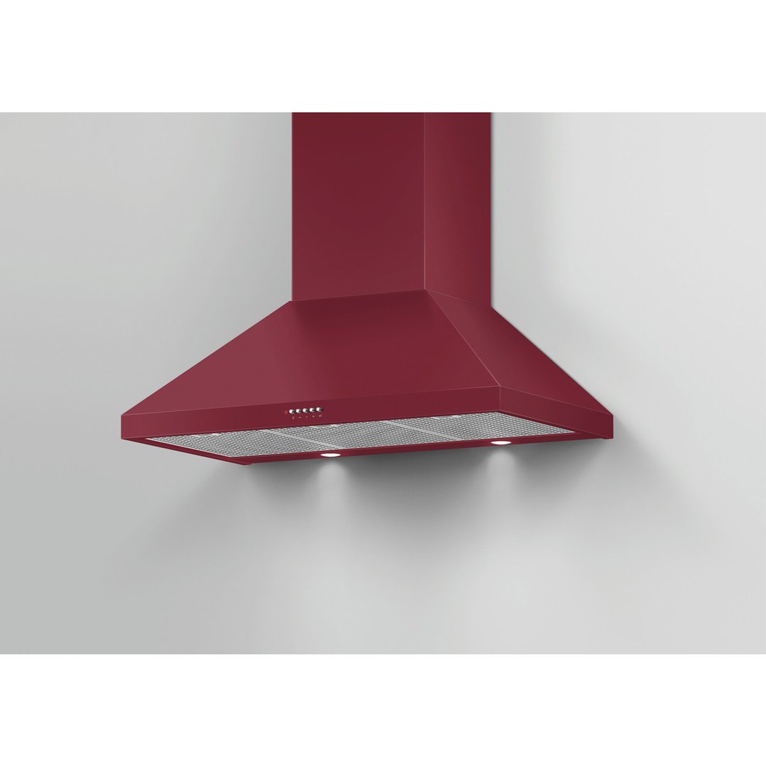 Fisher & Paykel 90cm Pyramid Chimney Wall Rangehood Red HC90PCR1