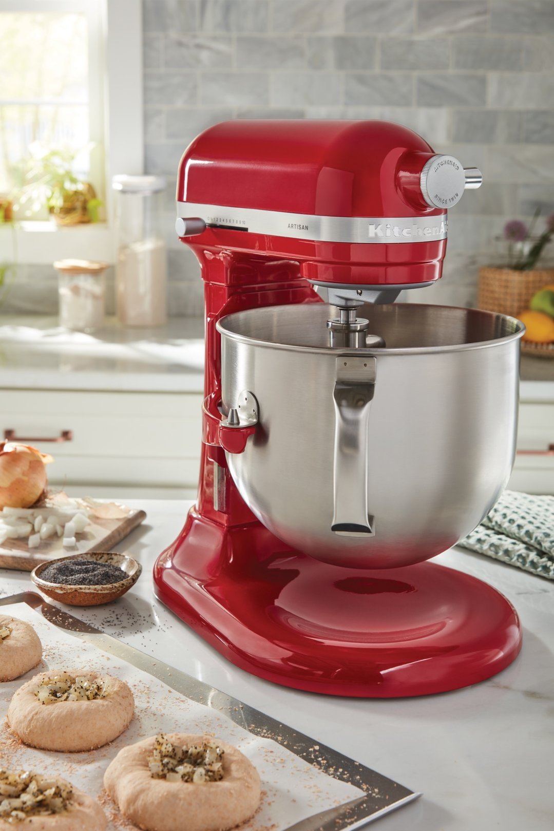 Kitchenaid 6.6L Bowl-Lift Stand Mixer Empire Red 5KSM70SHXAER