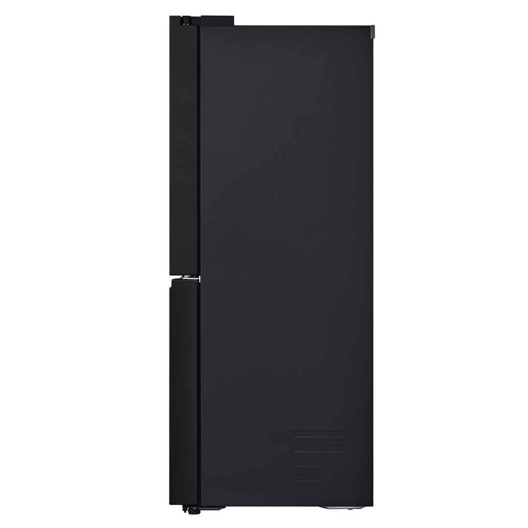 LG 506L Ice & Water Dispenser French Door Fridge Matte Black GF-L500MBL
