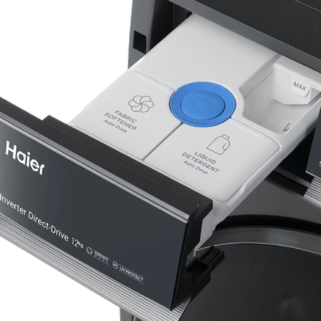 Haier 12kg 500 Series Dark Front Load Washing Machine HWF12DB1