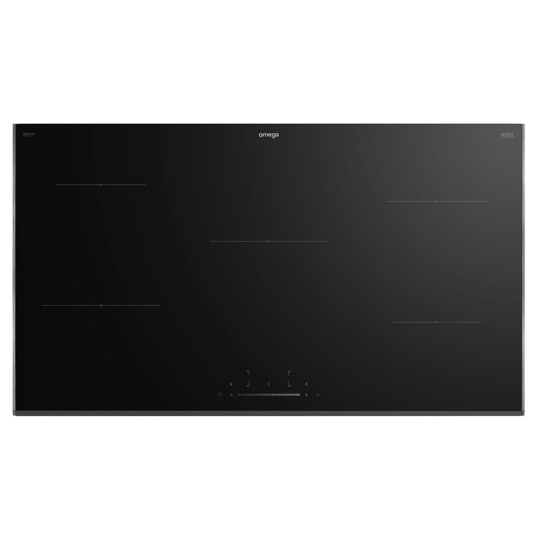 Omega 90cm 5 zone Induction Cooktop OCI905TZ