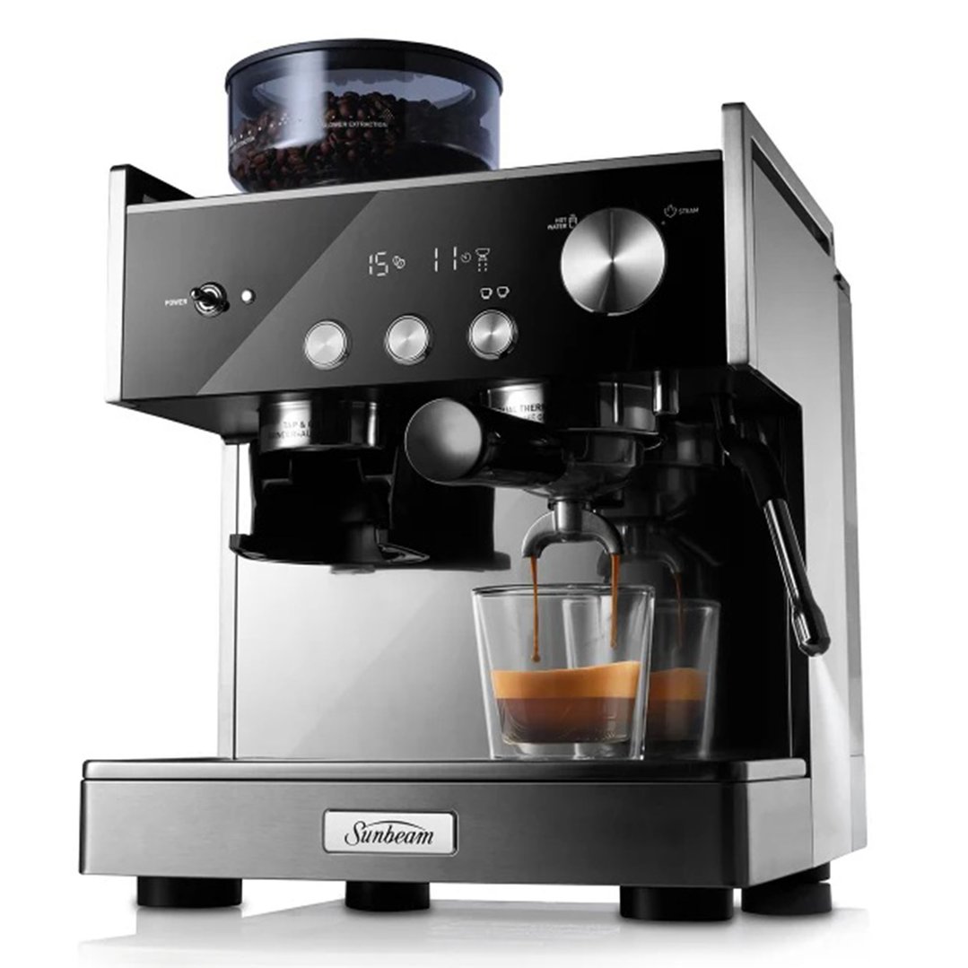 Sunbeam Origins Dual Espresso Coffee Machine EMM7300SS