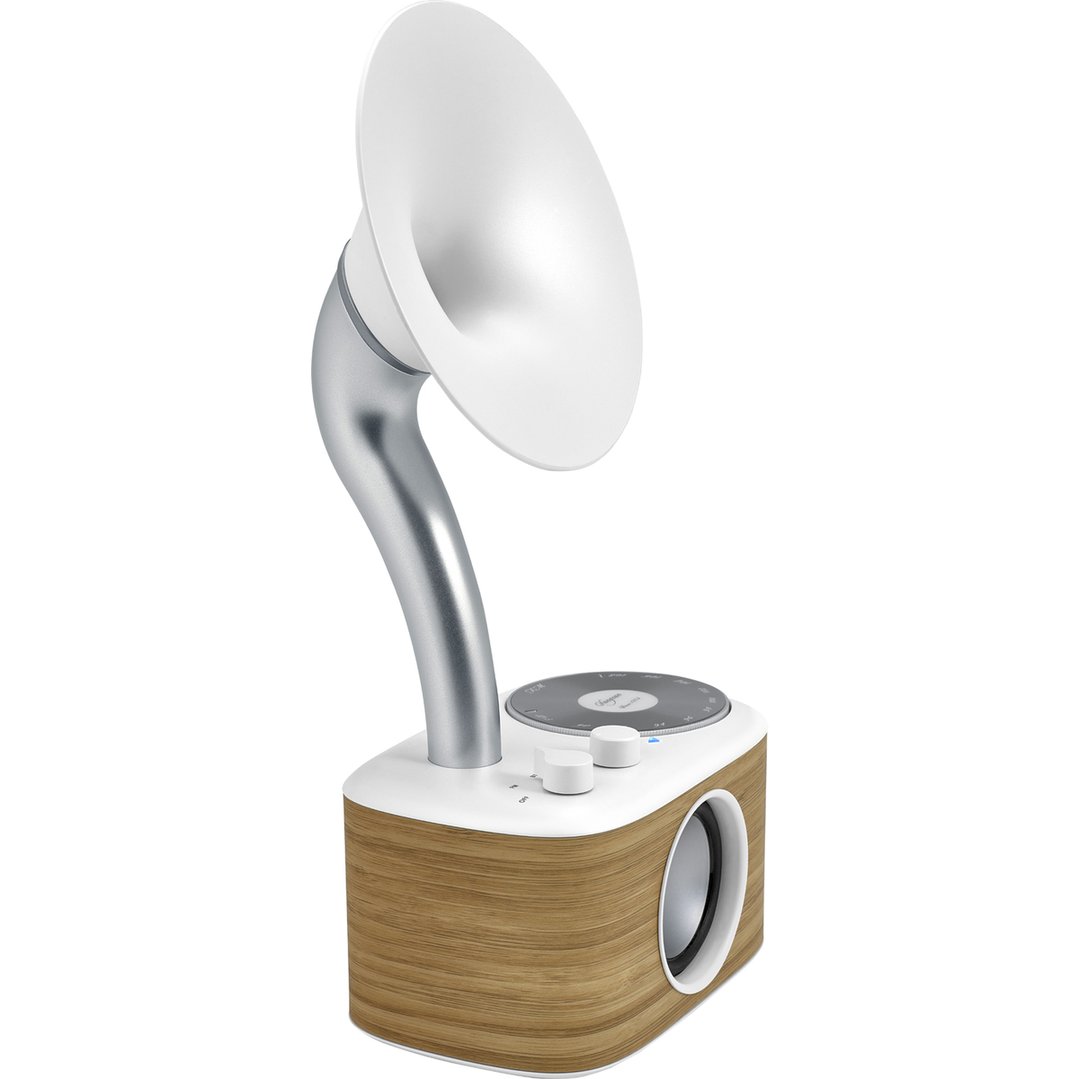 Sangean FM/Bluetooth/Aux-in Radio- White WR45WW