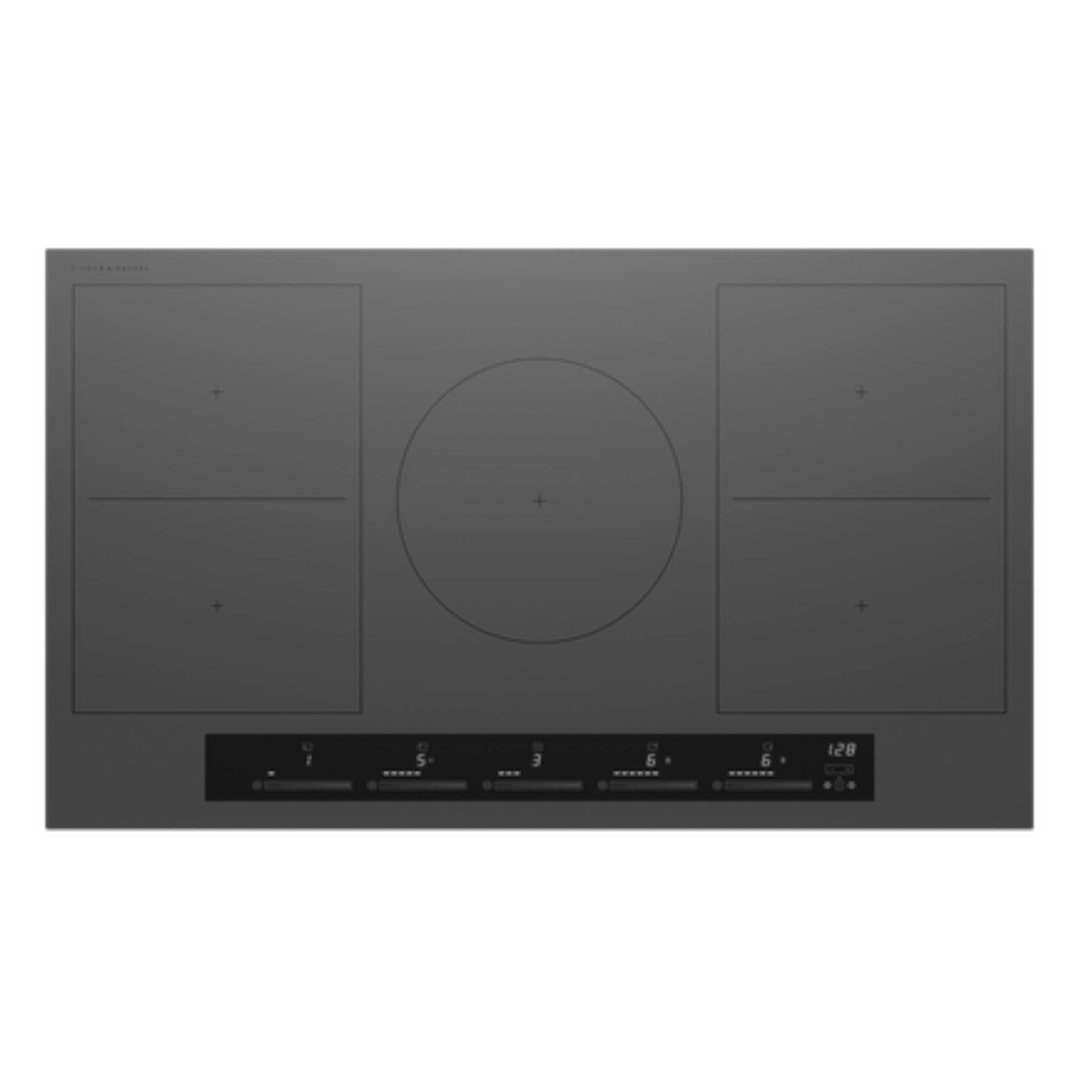Fisher & Paykel 90cm Series 7, 5 Zone Induction Cooktop, 2 SmartZones, Grey CI905ZZDTG5