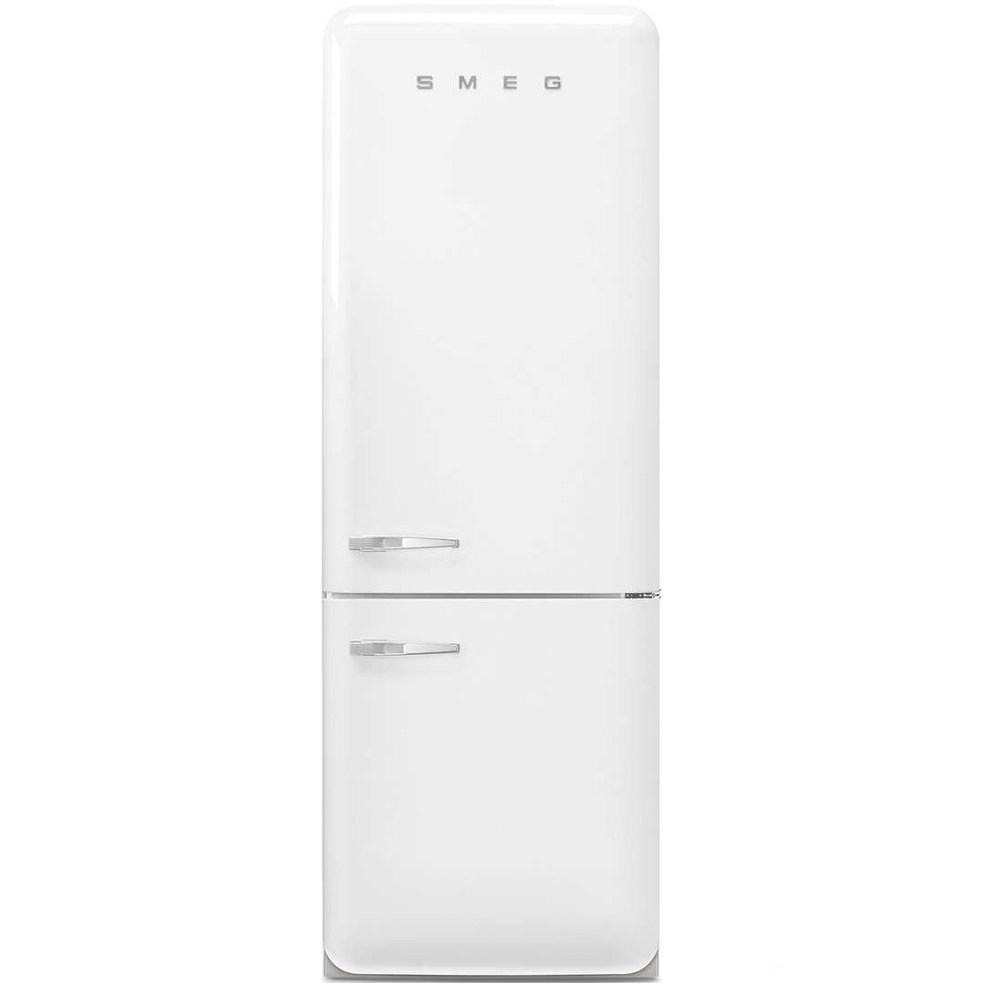 Smeg FAB 38 50’S Style Retro Refrigerator, Right Hand - White FAB38RWH5AU
