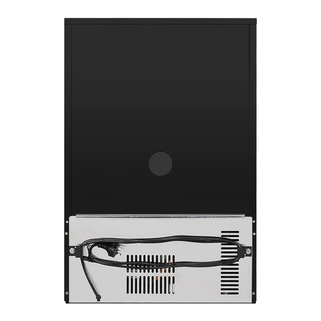Husky 118L Alfresco Single Door in Black ALFC1BK840ELB
