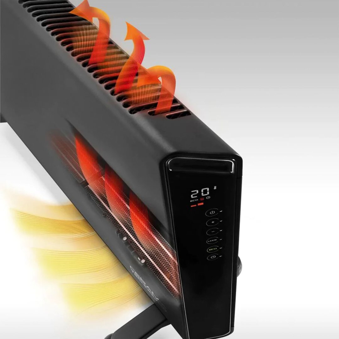 Delonghi 1500W Ceramic Panel Heater HX65L15AG
