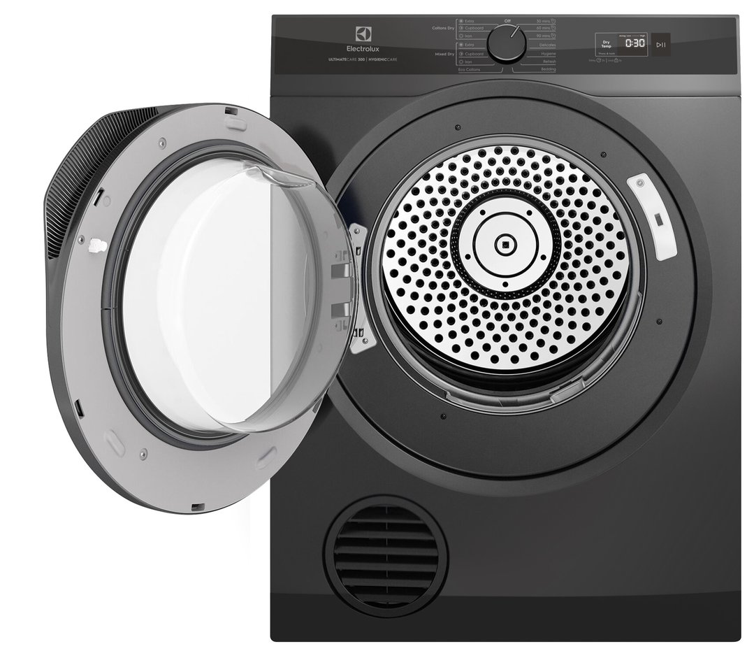 Electrolux 7kg UltimateCare Vented Dryer Dark Onyx EDV705N3SC
