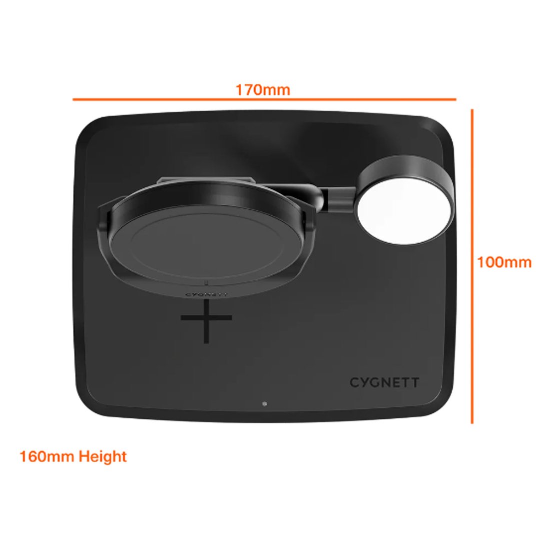 Cygnett 3-in-1 Magnetic Wireless Charger CY5069BUNCP