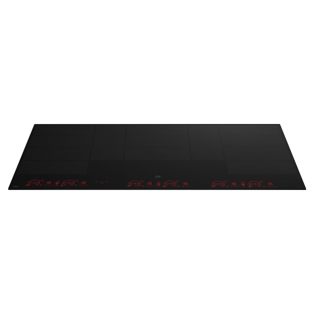 Beko Flexy Induction 90cm Built-In Cooktop with Luminous Control BCT904IG