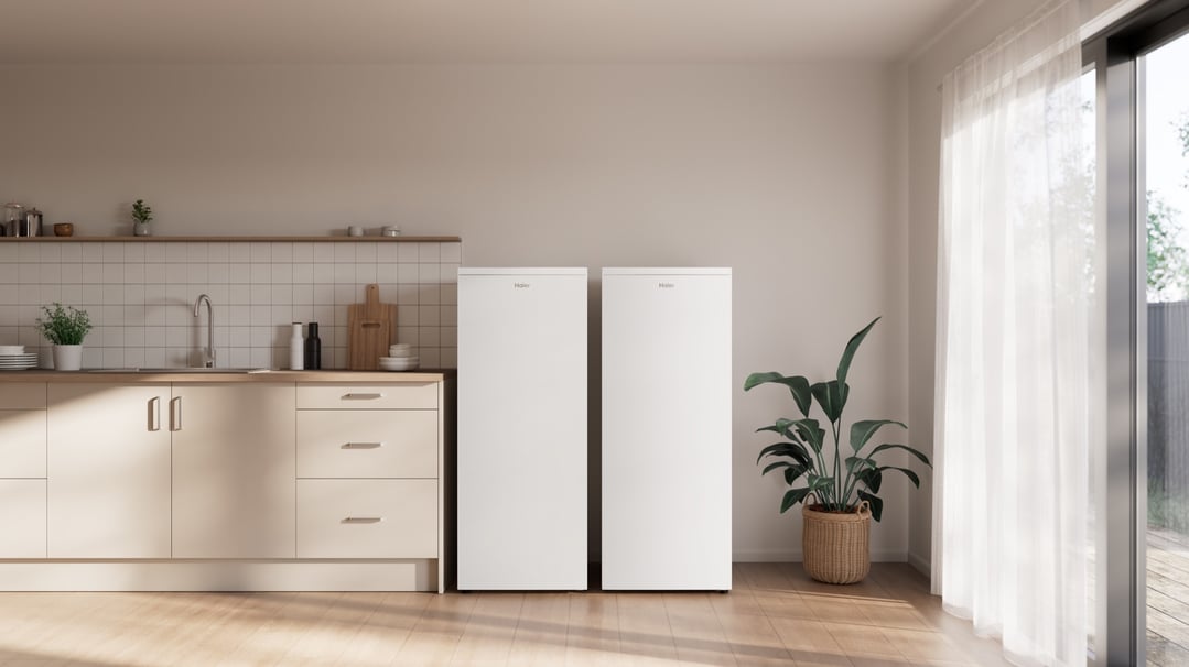 Haier 223L 300 Series Vertical Refrigerator White HRF220VW