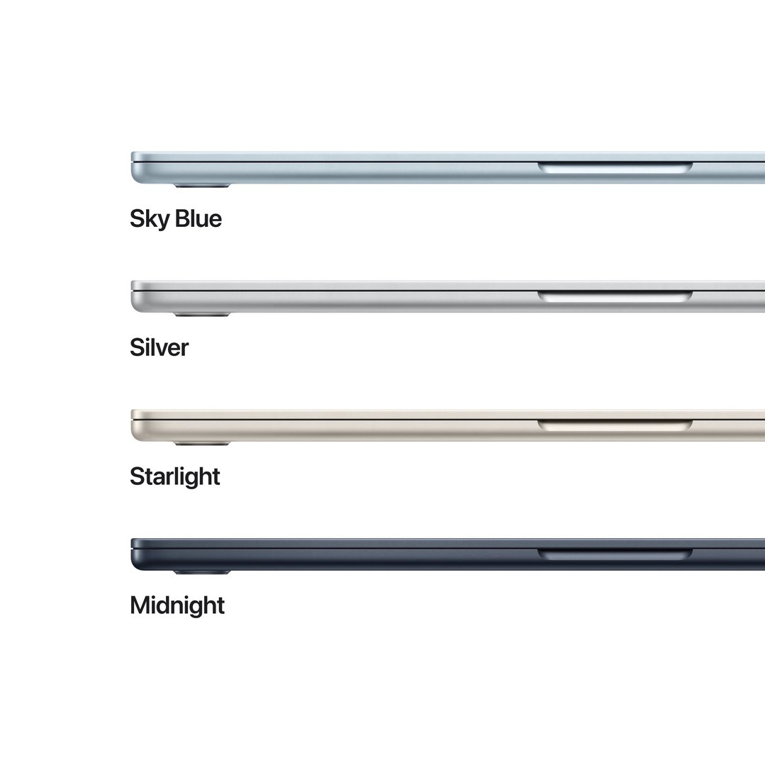Apple 13" MacBook Air M5 chip with 10‑core CPU and 10‑core GPU, 24GB, 1TB SSD - Silver MDH94X/A