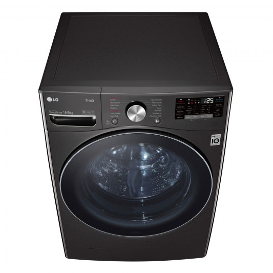 LG 16kg/9kg Washer/Dryer Combo Machine Black Steel WXLC1116B Buy