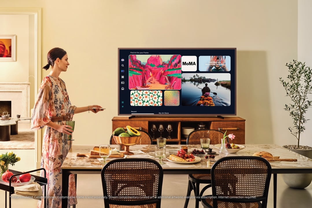 Samsung 75" The Frame Pro NeoQLED 4K MiniLED TV 2025 QA75LS03FWWXXY