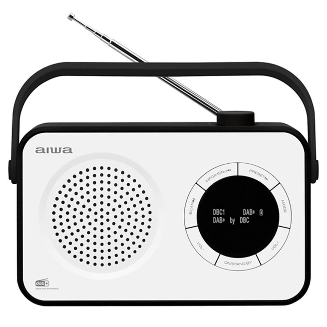 Aiwa Portable DAB/AM/FM Radio + Bluetooth AWTR271DAB Buy Online with