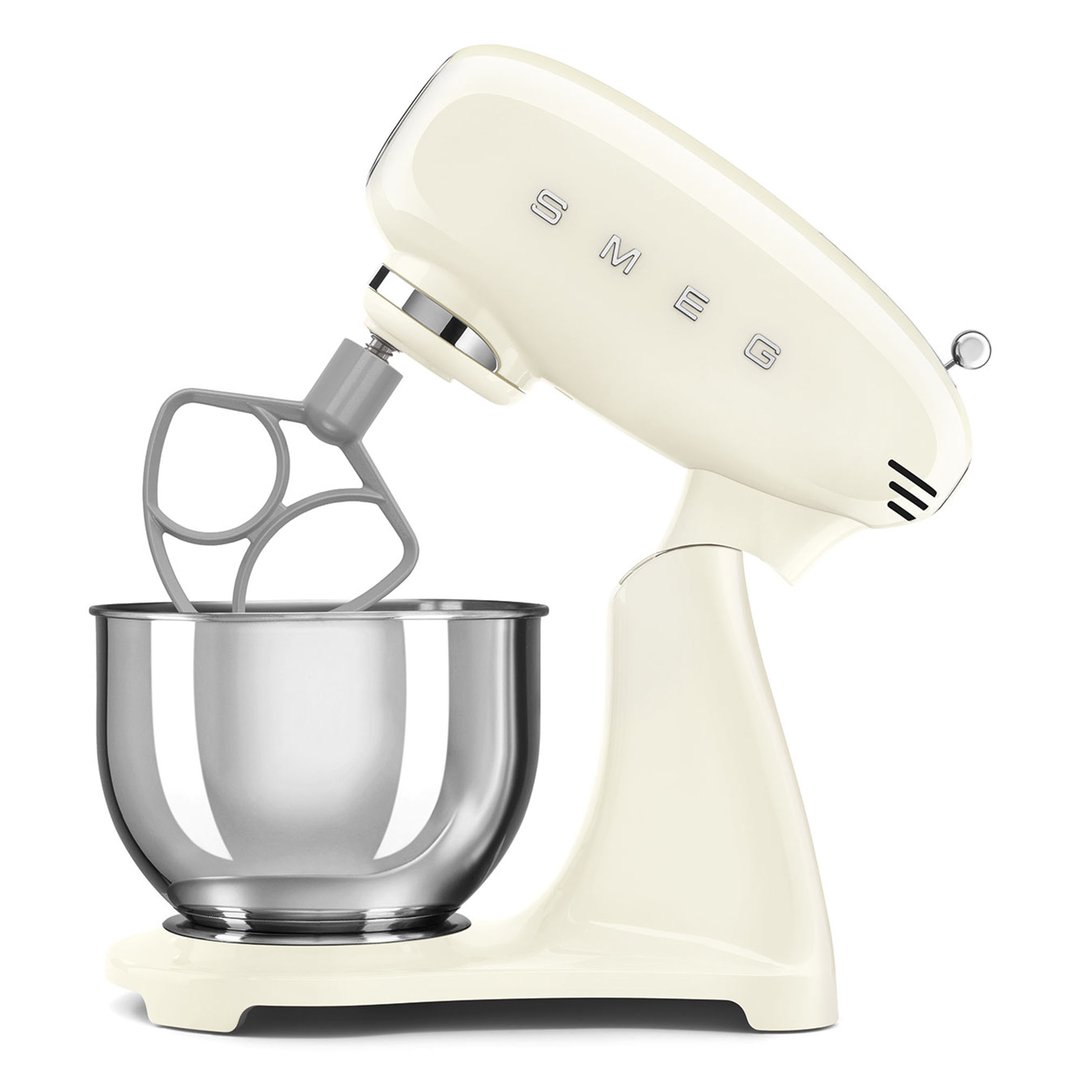 Smeg 50's Style Retro Stand Mixer - Cream SMF05CRAU