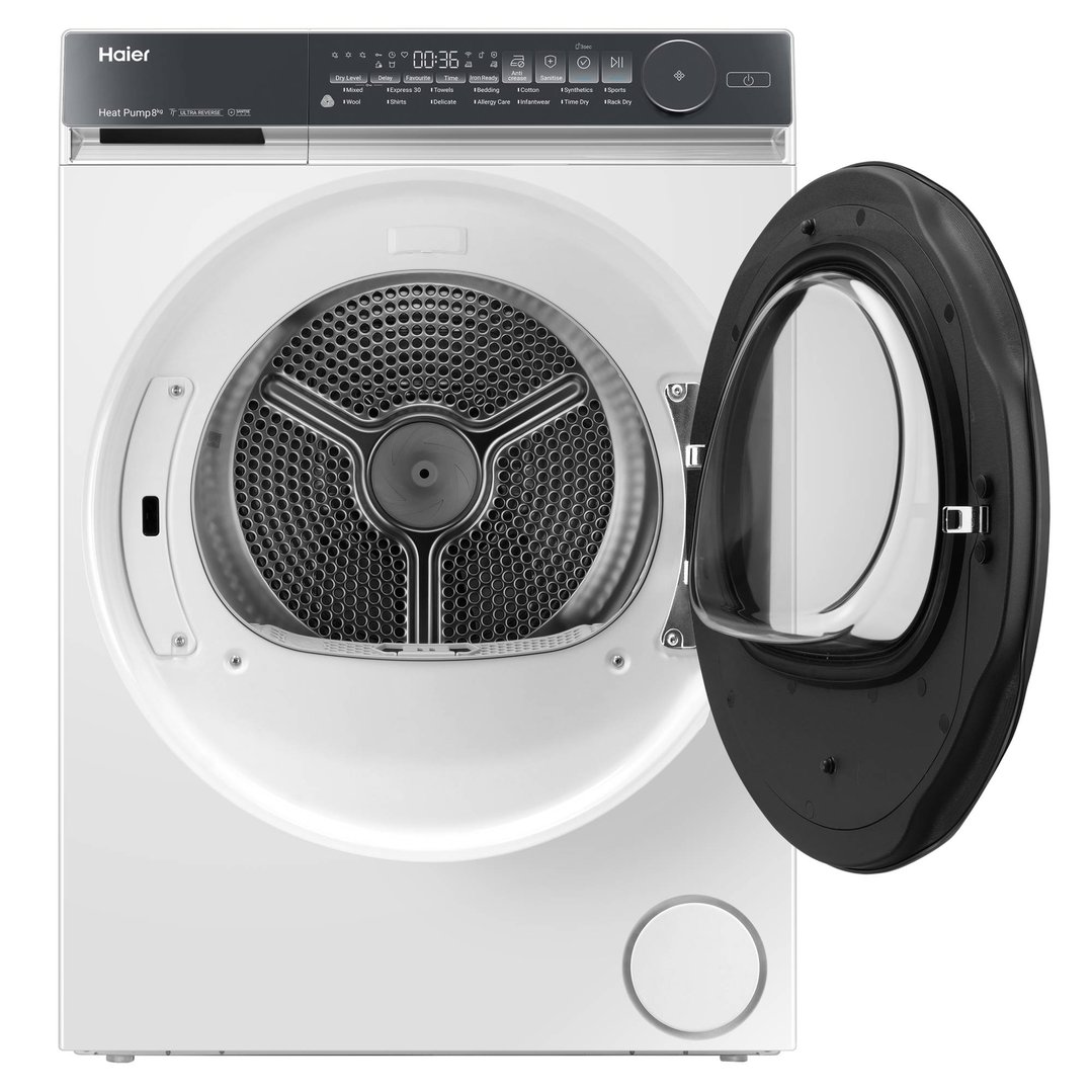 Haier 8kg 500 Series Heat Pump Dryer - White HDHPS80NW1