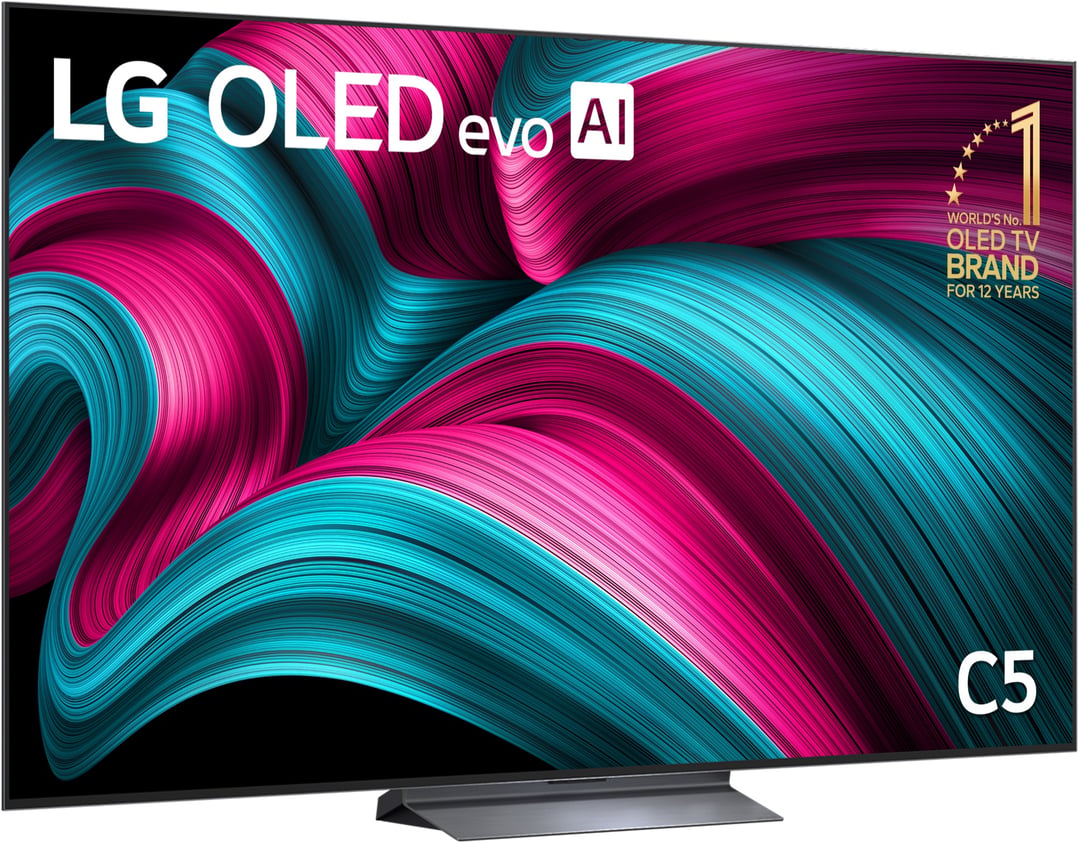 LG 77" OLED evo C5 AI UHD 4K Smart TV 2025 OLED77C5PSA