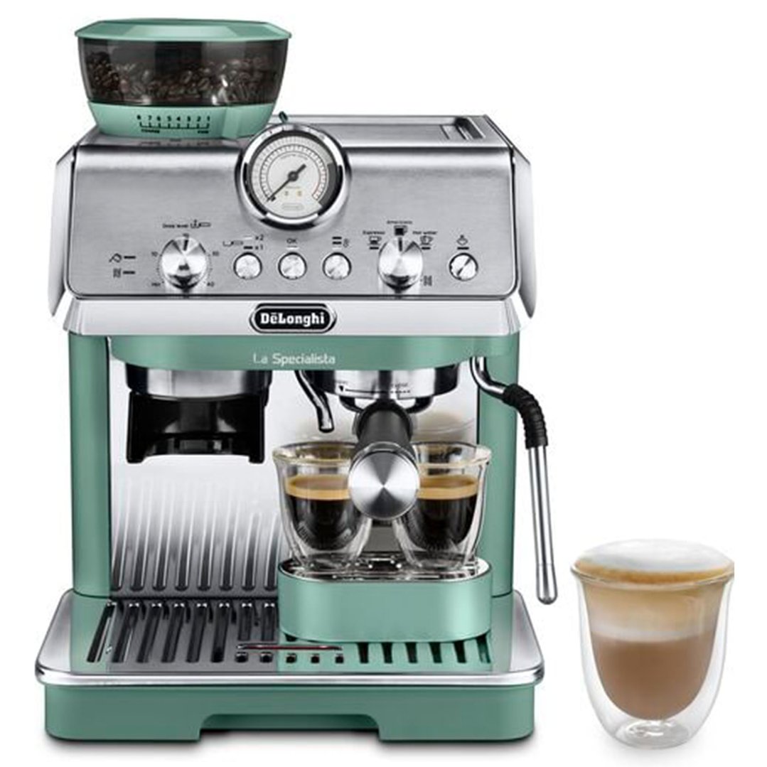 Delonghi La Specialista Arte Manual Coffee Machine Green EC9155GR