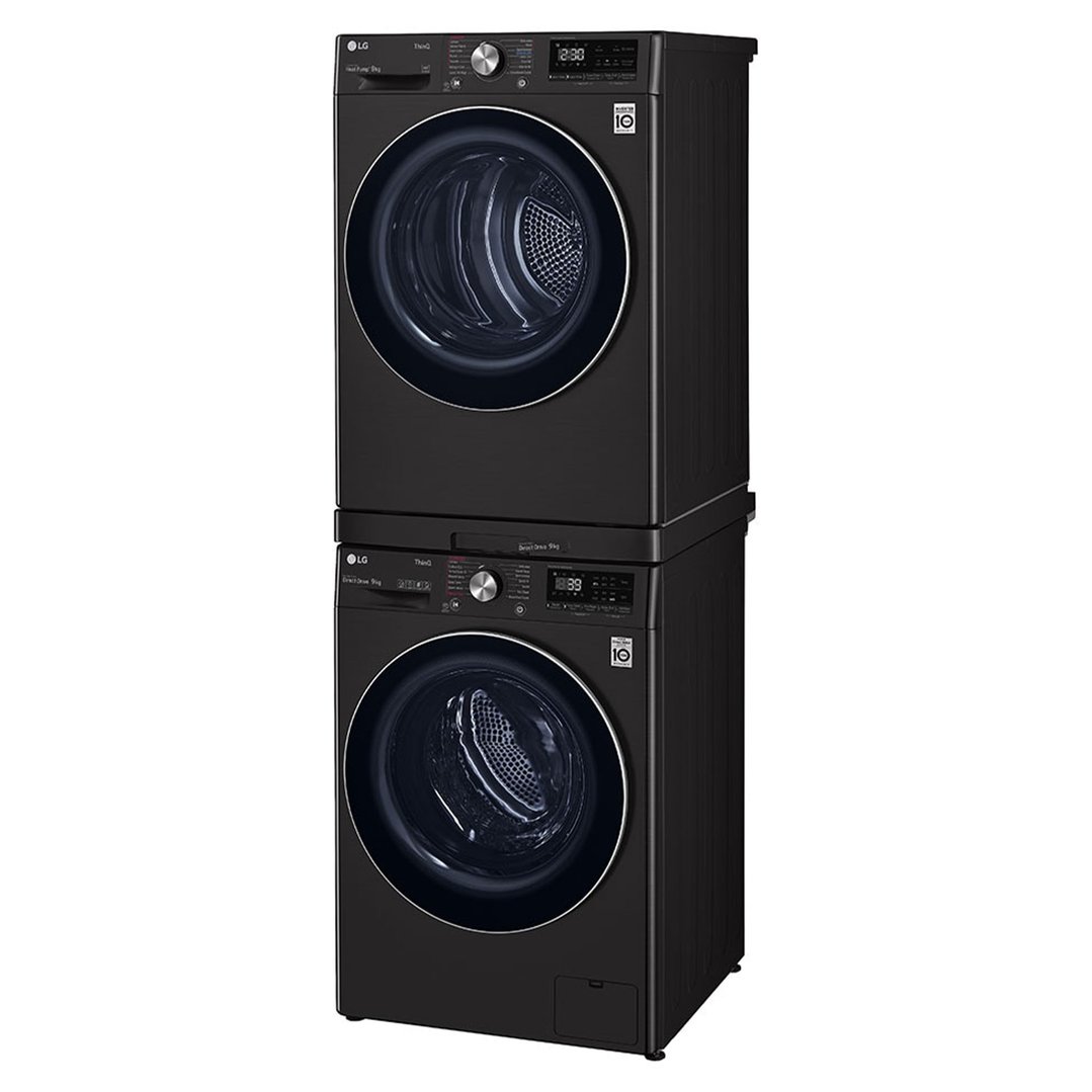 LG Black Washing Machine Stacking Kit STKIT-BK