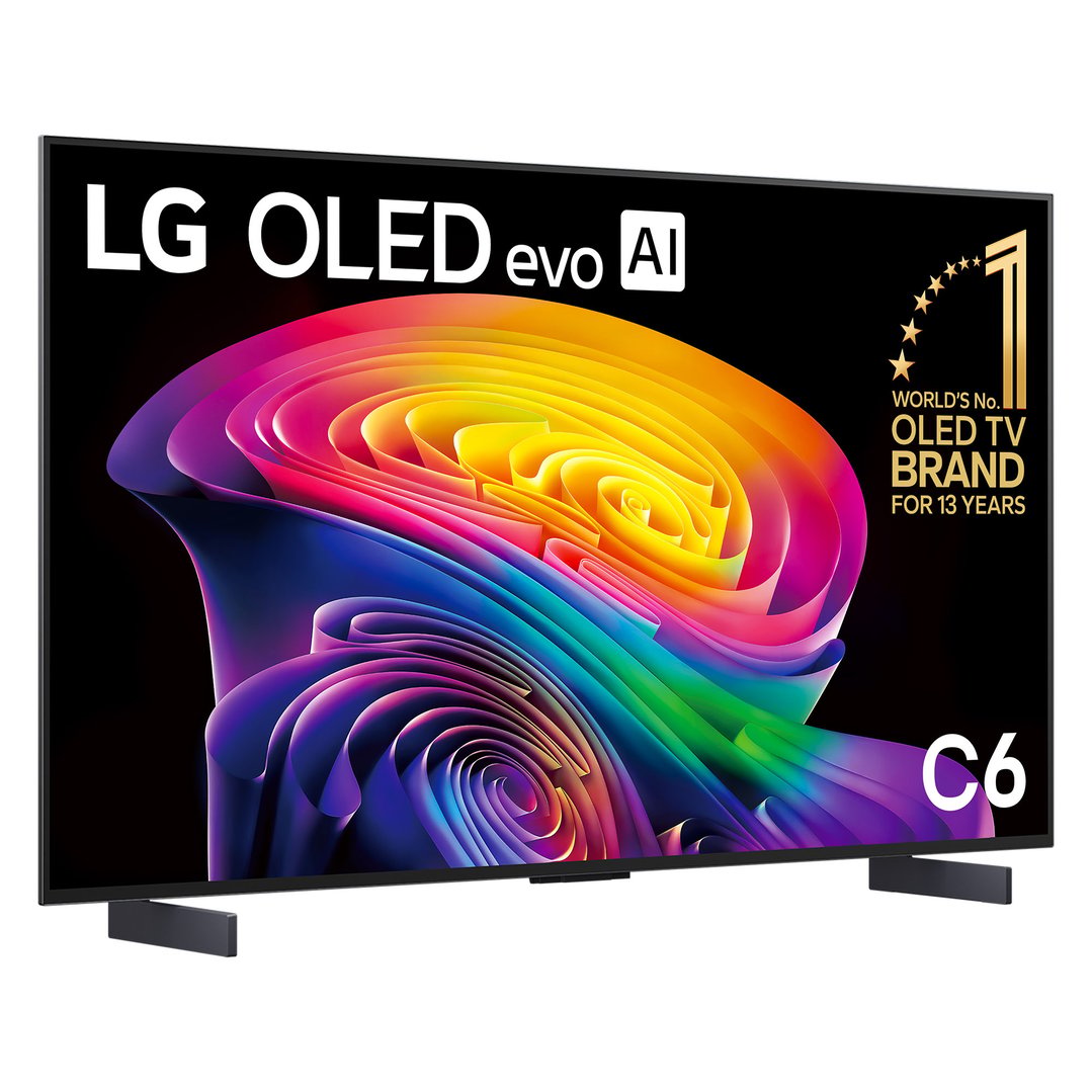 LG 42" OLEDC6 EVO AI 4K Smart TV 2026 OLED42C6PSA