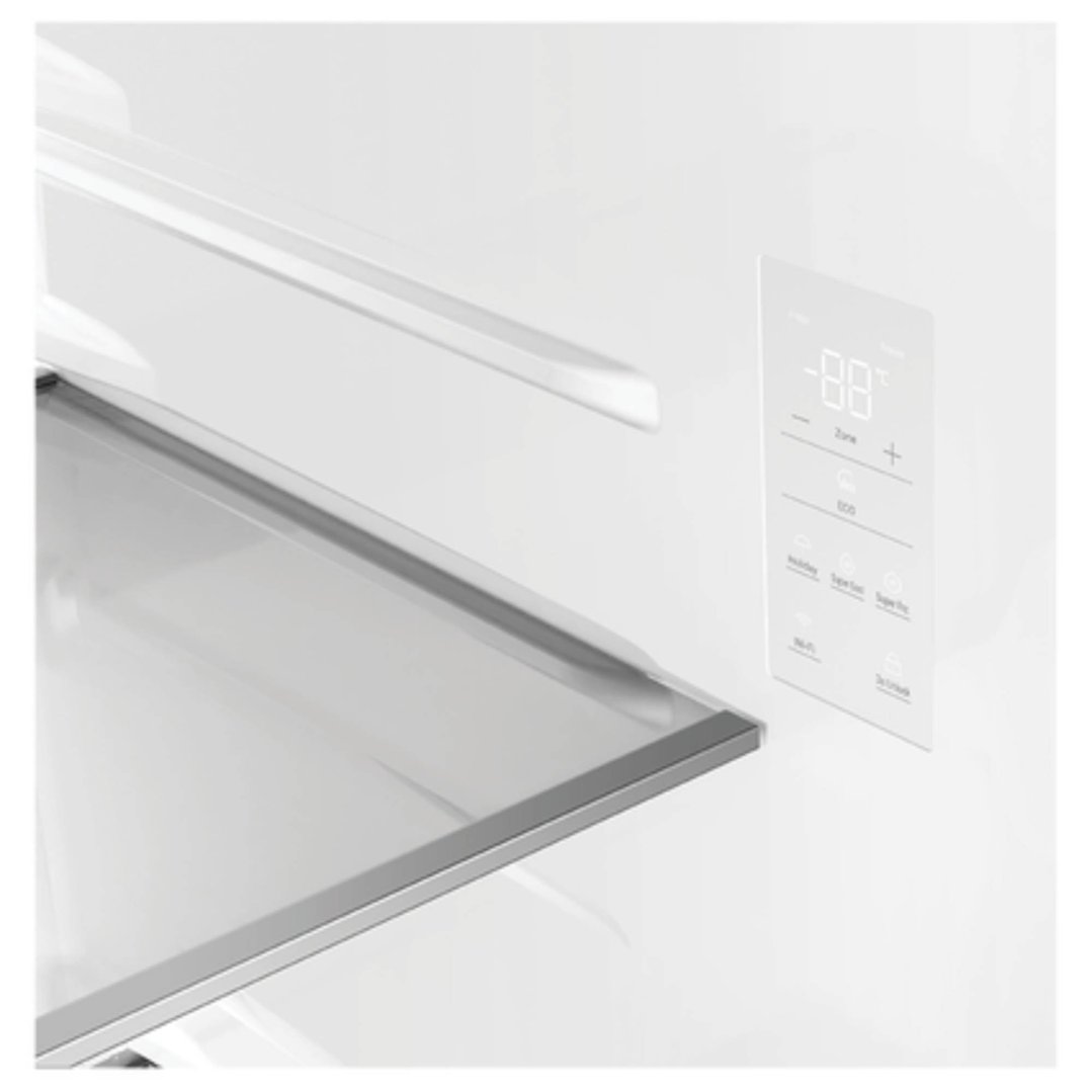 Haier 661L 500 Series, Side-by-Side Refrigerator Freezer, Water, Non-Plumbed, Black HRF650XHC