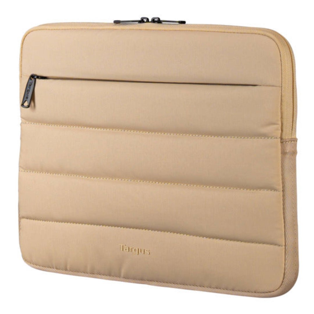 Targus 13-14” Puffer Laptop Sleeve - Beige TBS97613GL
