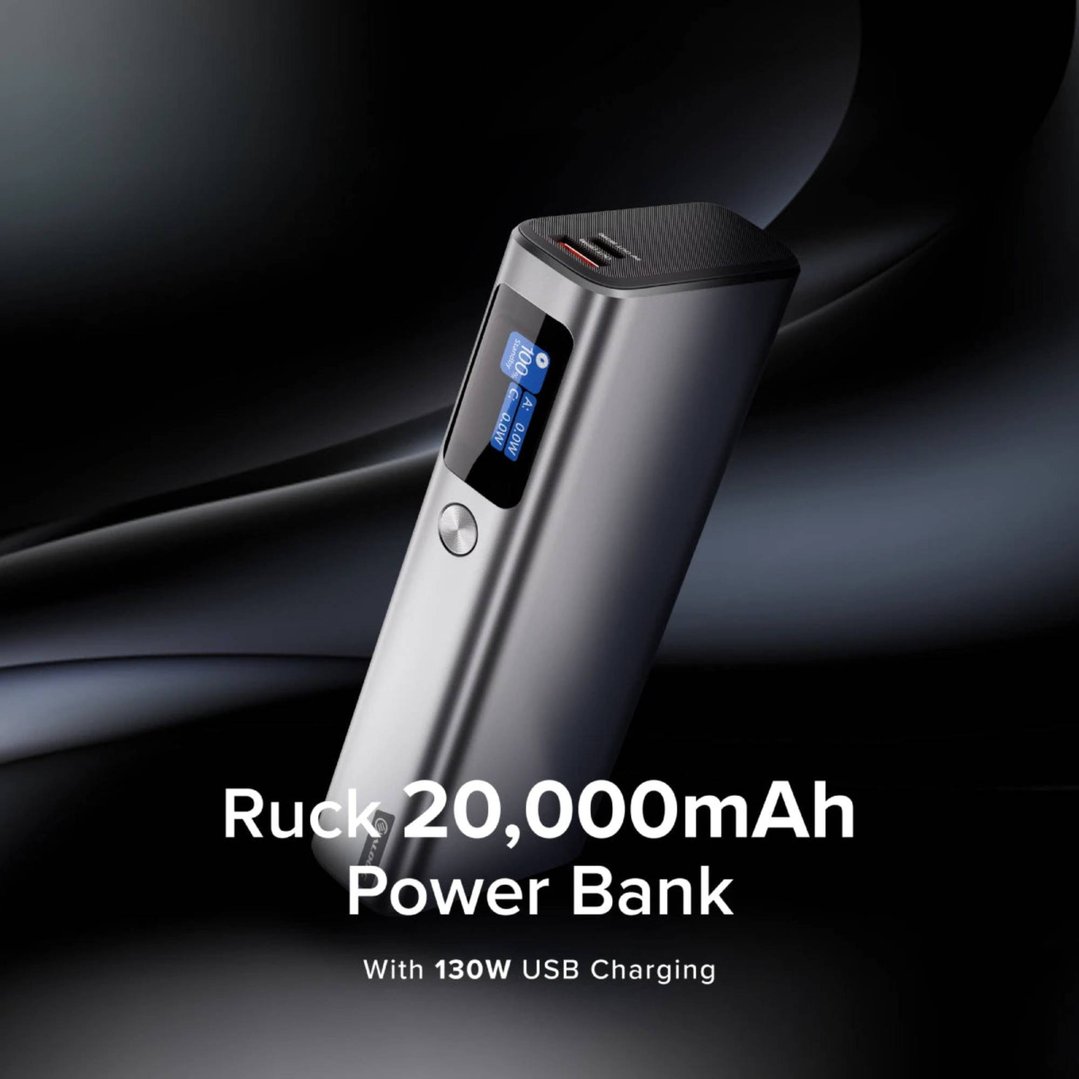Alogic Ruck 20000mAh Power Bank with 130W USB Charging R20KPB130W