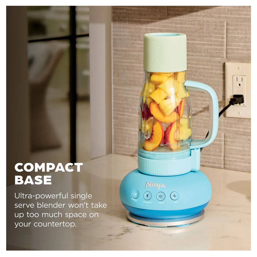 Ninja BlendBOSS Tumbler Blender - Blue Raspberry DB351BL