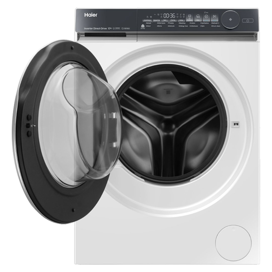 Haier 10kg 500 Series White Front Load Washing Machine HWF10NW1