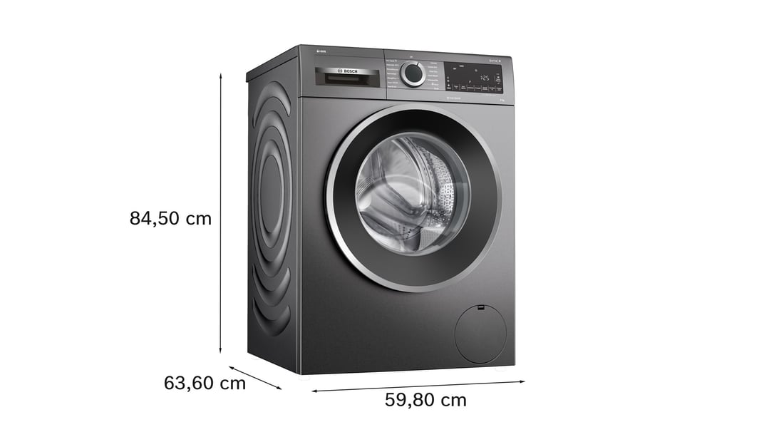 Bosch 9kg Series 6 Front Loader Washing Machine Graphite WGG2441RAU