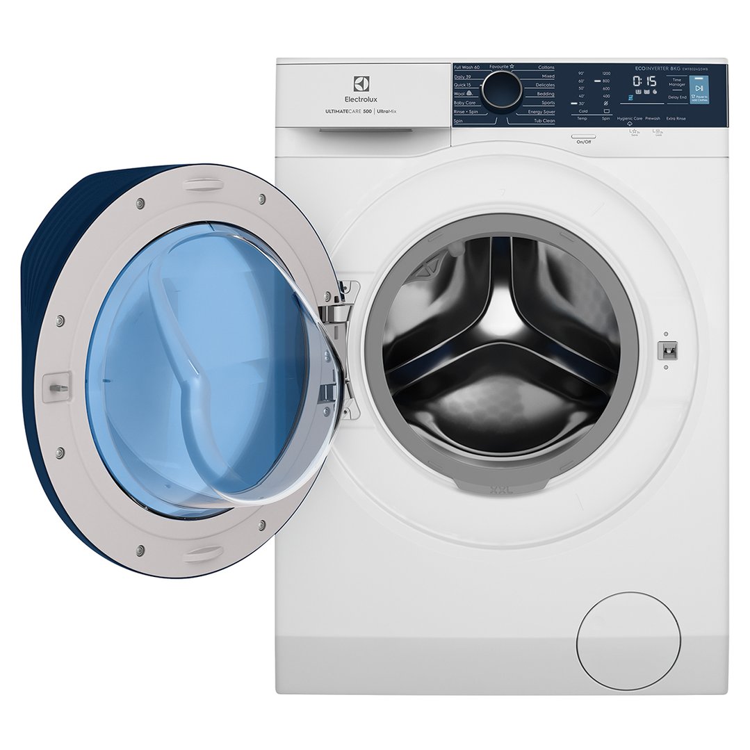 Electrolux 8kg UltimateCare 500 front load washer with UltraMix EWF8024Q5WB